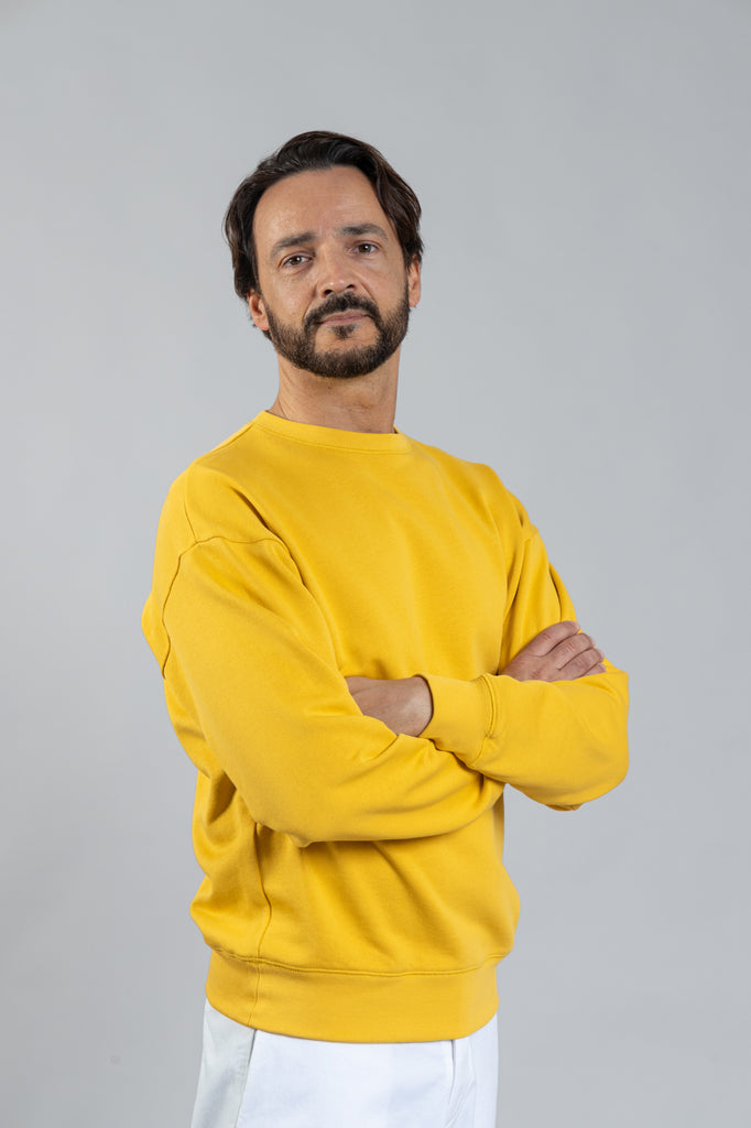 LAGOFRA Leisure Sweat Mustard