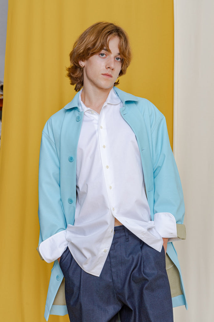 LAGOFRA Miramar Coat Sky Blue