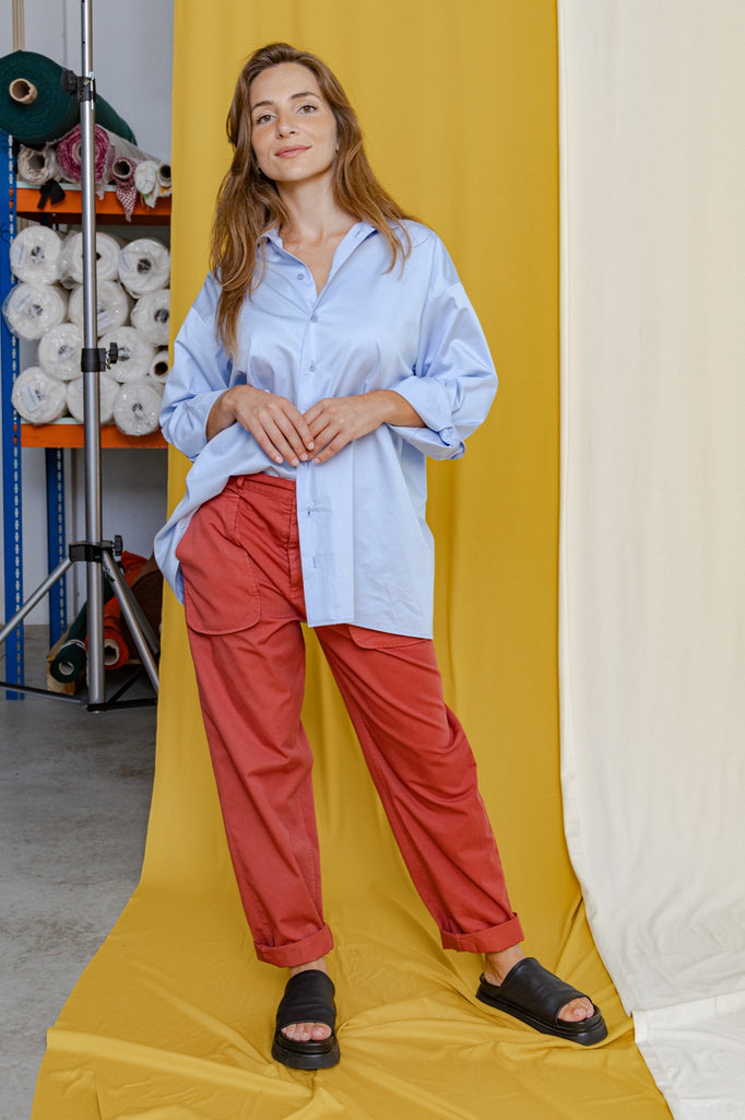 LAGOFRA Bessa Pants Blacknecked Red