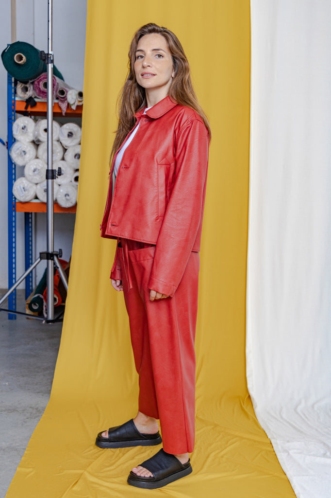LAGOFRA Póvoa Pants Blacknecked Red