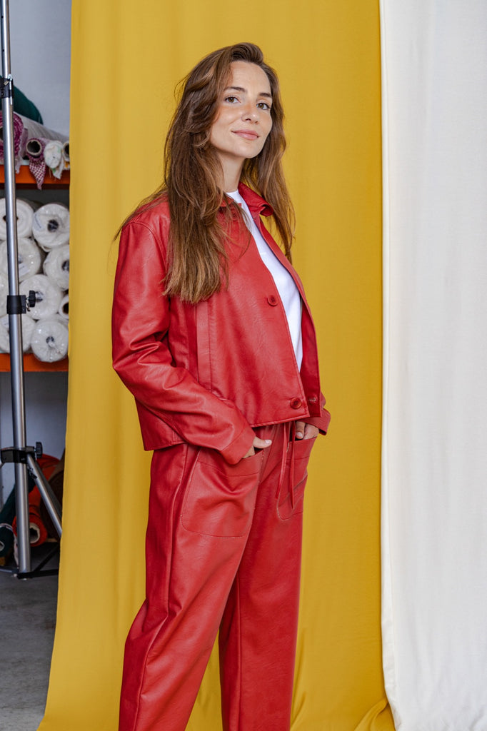 LAGOFRA Mirafoz Jacket Blacknecked Red