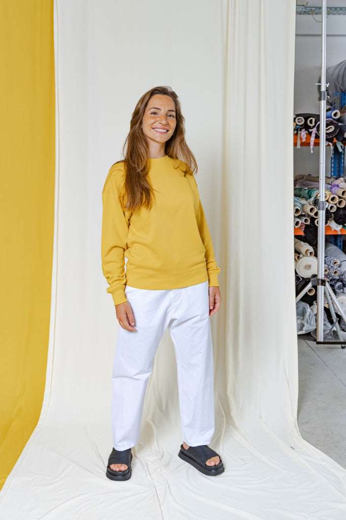 LAGOFRA Leisure Sweat Mustard