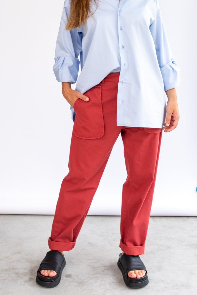 LAGOFRA Bessa Pants Blacknecked Red