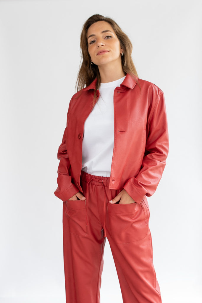 LAGOFRA Póvoa Pants Blacknecked Red