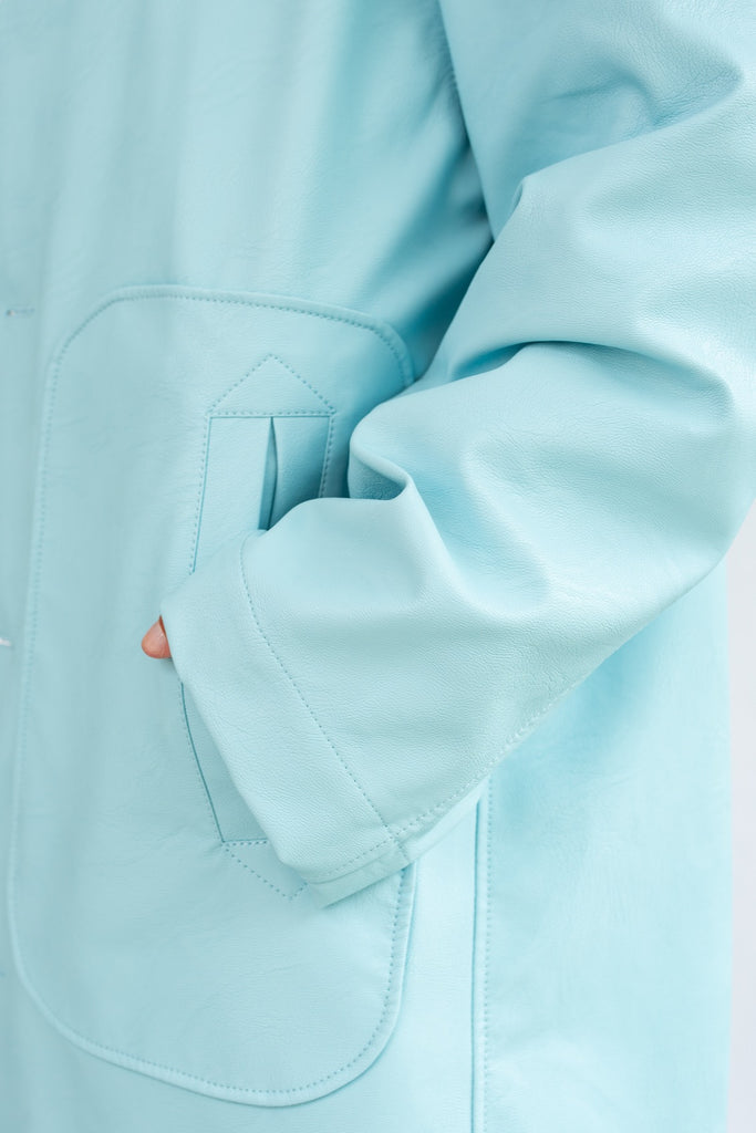 LAGOFRA Miramar Coat Sky Blue