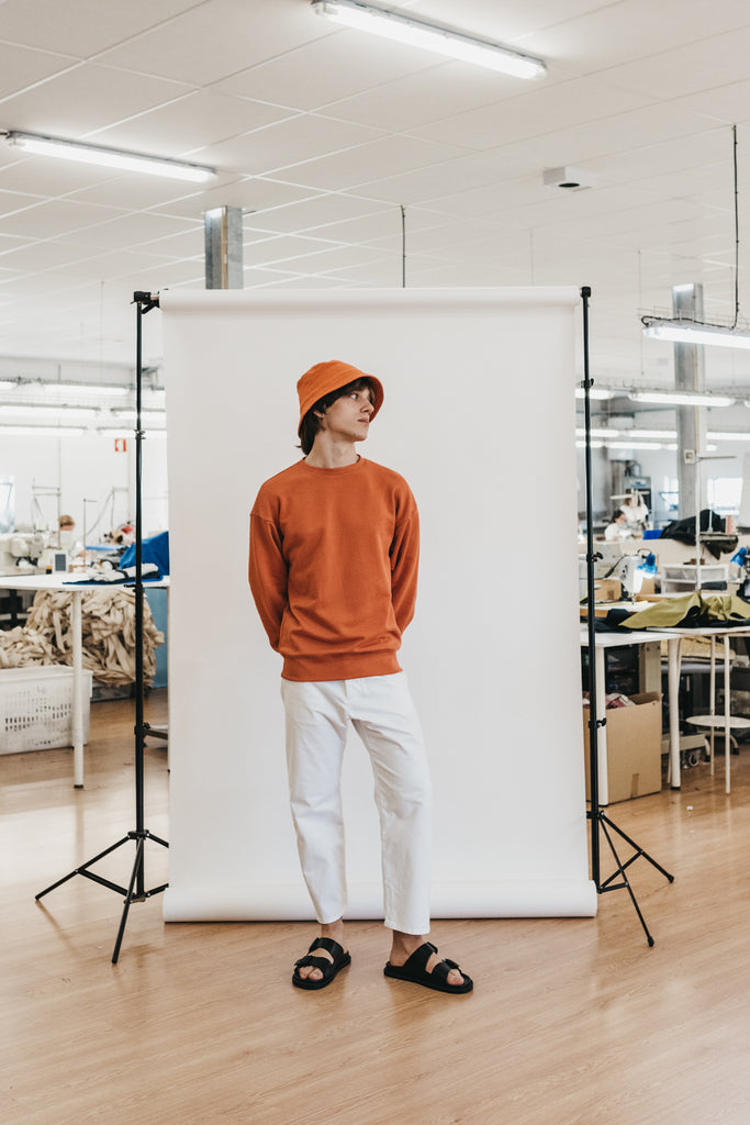 LAGOFRA Leisure Sweat Terracotta