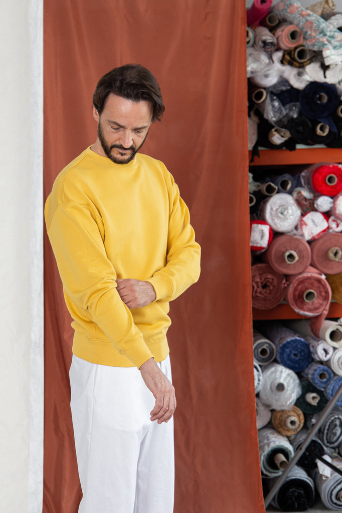 LAGOFRA Leisure Sweat Mustard
