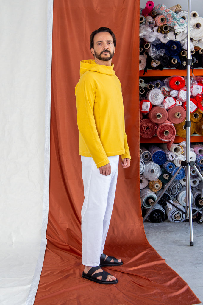 LAGOFRA Jeco Hoodie Mustard